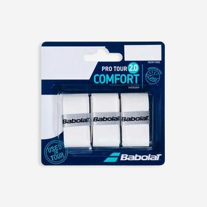 Set 3 Overgrip Rachetă Tenis BABOLAT PRO TOUR 2.0 Alb imagine