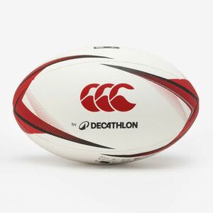 Minge Rugby M5 - Minge de meci Decathlon | Canterbury Negru și roșu imagine