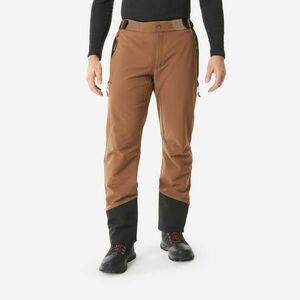 Pantalon Iarnă Călduros Hidrofob Drumeţie SH500 MOUNTAIN VENTIL Maro Bărbaţi imagine