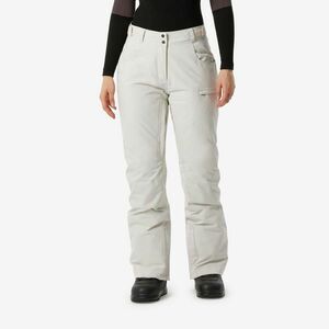 Pantalon Snowboard Impermeabil și călduros SNB 500 Alb Damă imagine