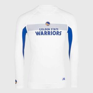 Bluză termică Baschet ut500 NBA GOLDEN STATE WARRIORS Albastru Adulți imagine