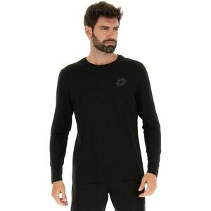 Lotto MSC LONG SLEEVE TEE Tricou pentru bărbați, negru, mărime imagine