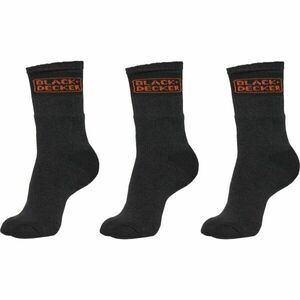 BLACK & DECKER SOCKS TECH Șosete bărbați, gri închis, mărime imagine