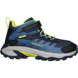 Merrell MOAB SPEED 2 MID A/C WTRPF Încălțăminte outdoor de copii, albastru închis, mărime 38 imagine