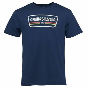 Quiksilver RANGE LIFE FRONT SS Tricou pentru bărbați, albastru, mărime imagine