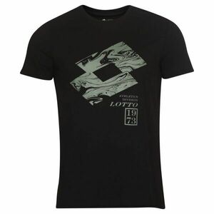 Lotto TEE LOSANGA V Tricou bărbați, negru, mărime imagine