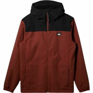 Quiksilver OVERCAST 3K WARM JACKET Geacă pentru bărbați, vișiniu, mărime imagine