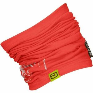 ORTOVOX 120 TEC LOGO NECKWARMER Eșarfă circulară, roșu, mărime imagine