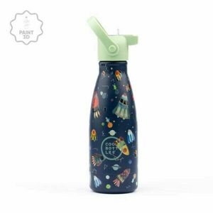 COOL BOTTLES KIDS SPACE ROCKETS 260 ML Sticlă copii, mix, mărime imagine