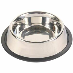 TRIXIE STAINLESS STEEL BOWL 450ML Bol din inox, argintiu, mărime imagine