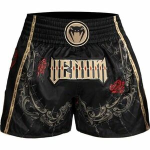 Venum SANTA MUERTE 5.0 MUAY THAI Pantaloni scurți pentru box thailandez, negru, mărime imagine