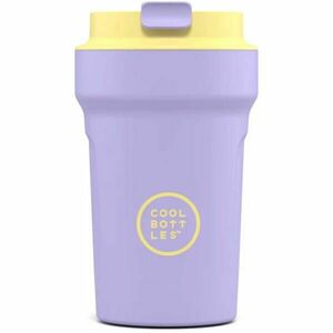 COOL BOTTLES PARADISE 350 ML Cană termos din oțel inoxidabil, mov, mărime imagine