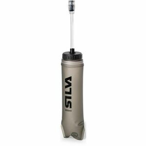 Silva SOFT FLASK STRAW 500ML Sticlă, gri, mărime imagine