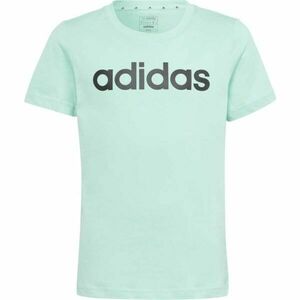 adidas ESS LIN T Tricou pentru fete, verde deschis, mărime imagine