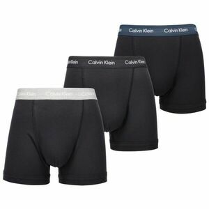 Calvin Klein 3 PACK TRUNKS - STRETCH Boxeri bărbați, negru, mărime imagine