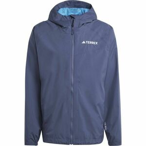 adidas TERREX MULTI 2L RAIN.DRY Geacă impermeabilă bărbați, albastru închis, mărime imagine