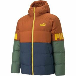 Puma POWER HOODED DOWN PUFFER Geacă de puf bărbați, verde, mărime imagine