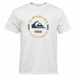 Quiksilver CIRCLE LOGO SS Tricou pentru bărbați, alb, mărime imagine