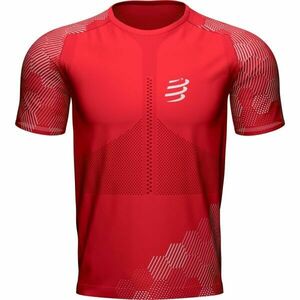 Compressport RACING SS TSHIRT M Tricou de alergare bărbați, roșu, mărime imagine