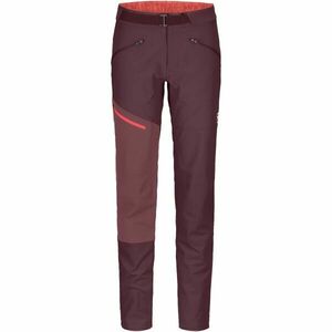 ORTOVOX BRENTA PANTS W Pantaloni outdoor femei, vișiniu, mărime imagine