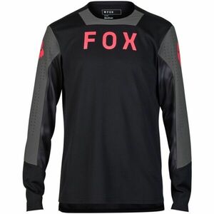 Fox DEFEND LS Tricou ciclism bărbați, negru, mărime imagine