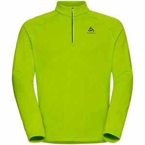 Odlo MIDLAYER 1/2 ZIP BESSO Bluză bărbați, verde, mărime imagine