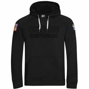 Střída CZECH HOODY Hanorac bărbați, negru, mărime imagine