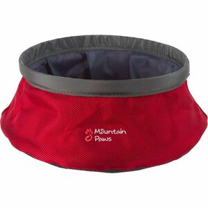 MOUNTAINPAWS LARGE DOG WATER BOWL Castron pliabil pentru câini, roșu, mărime imagine