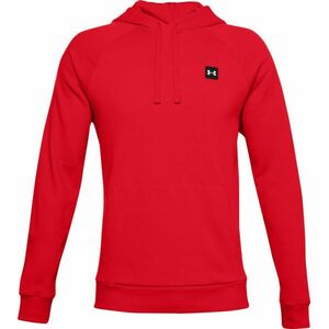 Under Armour UA RIVAL FLEECE HOODIE Hanorac bărbați, roșu, mărime imagine