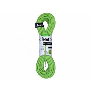 Frânghie de alpinism Beal Wall School Unicore 10.2 mm, verde 200 m imagine