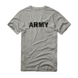 Tricou Brandit Army, gri melange imagine