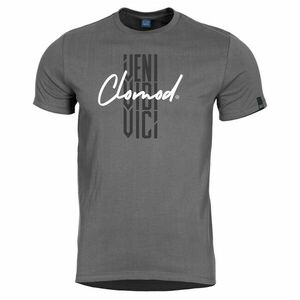 CloMod Tricou scurt "Veni", gri imagine