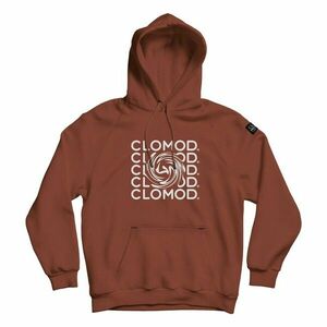 CloMod hanorac cu glugă "twirl", Maroon Red imagine