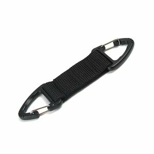 DRAGOWA Tactical Reversible carabiner Basecamp, negru imagine