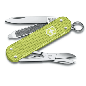 Cuțit multifuncțional Victorinox Classic Colors Alox Lime Twist 58 mm, verde, 5 funcții imagine