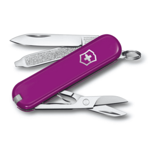 Cuțit multifuncțional Victorinox Classic SD Colors Tasty Grape, violet închis, 7 funcții imagine