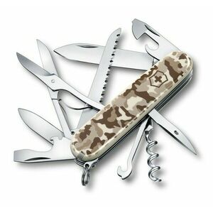 Cuțit multifuncțional Victorinox Huntsman Desert Camo, desert camo, 15f, blister imagine