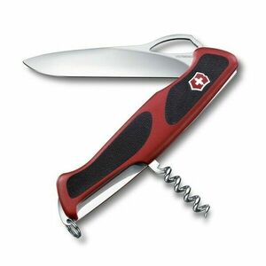 Cuțit multifuncțional Victorinox RangerGrip 63 130 mm, roșu-negru, 5 funcții imagine