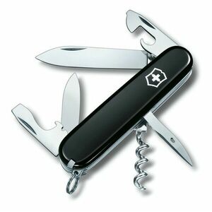 Cuțit multifuncțional Victorinox Spartan Black 91 mm, negru, 12 funcții imagine