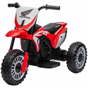 HOMCOM Motocicletă Electrică pentru Copii 6V Honda CRF450RL Licențiată Roșu 3 Roți 18-36 Luni | Aosom Romania imagine