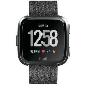 Ceas activity tracker Fitbit Versa, Bluetooth, NFC, Rezistenta la apa (Gri) imagine