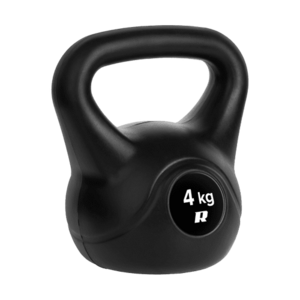 Kettlebell Rebel Active, 4 kg (Negru) imagine