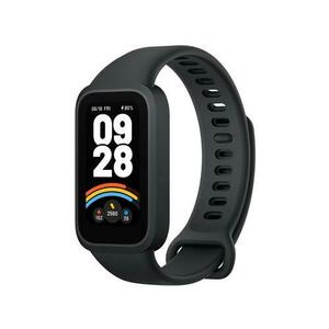 Bratara fitness Xiaomi Smart Band 9 Active, Ecran TFT 1.47inch, 50 moduri sportive, 100+ fete de ceas, Rezistenta la apa 5ATM (Negru) imagine