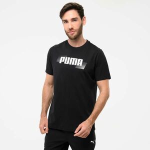 Tricou bumbac Puma Negru Bărbați imagine