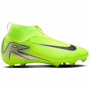 Nike JR ZOOM SUPERFLY 10 ACAD FG/MG Ghete de fotbal copii, verde deschis, mărime 32 imagine