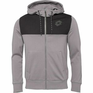 Lotto TRAINING PURE FULL-ZIP HOODIE Hanorac pentru bărbați, gri, mărime imagine