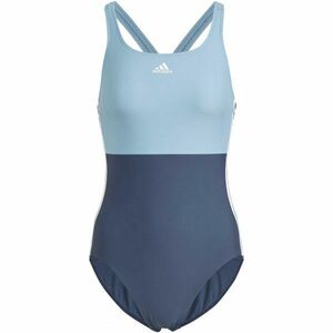 adidas SH3.RO COLORBLOCK 3S SWIMSUIT Costum de baie damă, albastru închis, mărime imagine