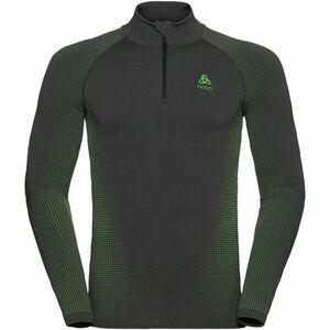 Odlo BL TOP PERFORMANCE WARM ECO Tricou funcțional bărbați, gri închis, mărime imagine