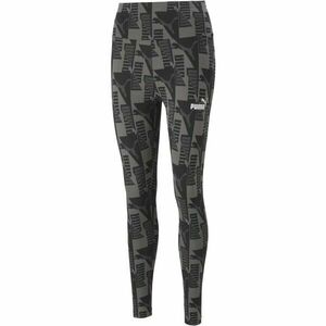 Puma POWER AOP 7/8 LEGGINGS Colanți damă, negru, mărime imagine