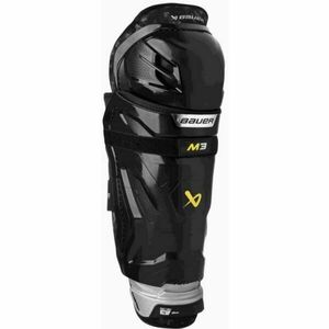 Bauer SUPREME M3 SHIN GUARD INT Apărători de hochei, negru, mărime imagine